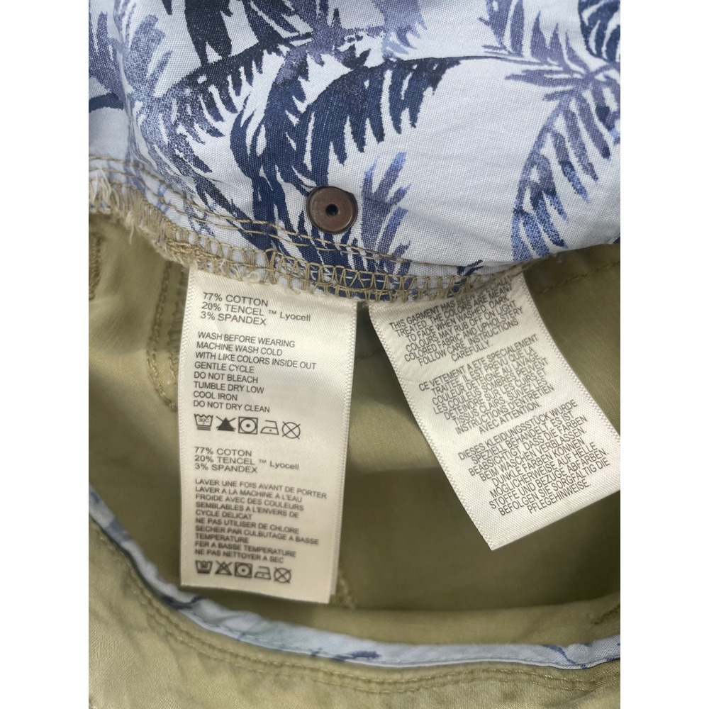 Tommy Bahama Khaki Straight Leg Chino Pants Mens 34x30 Cotton Blend Casual - Picture 5 of 10
